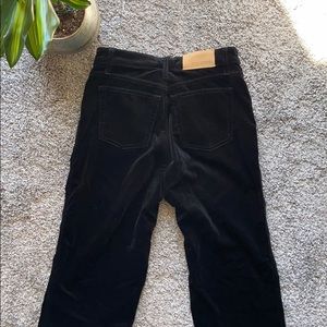 VTG Cambio high-waisted bootcut velvet jeans